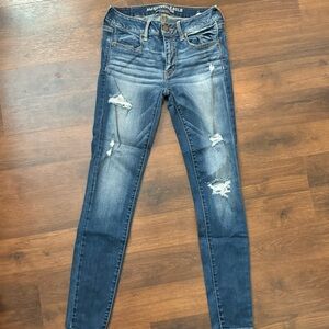 American Eagle super super stretch jeans